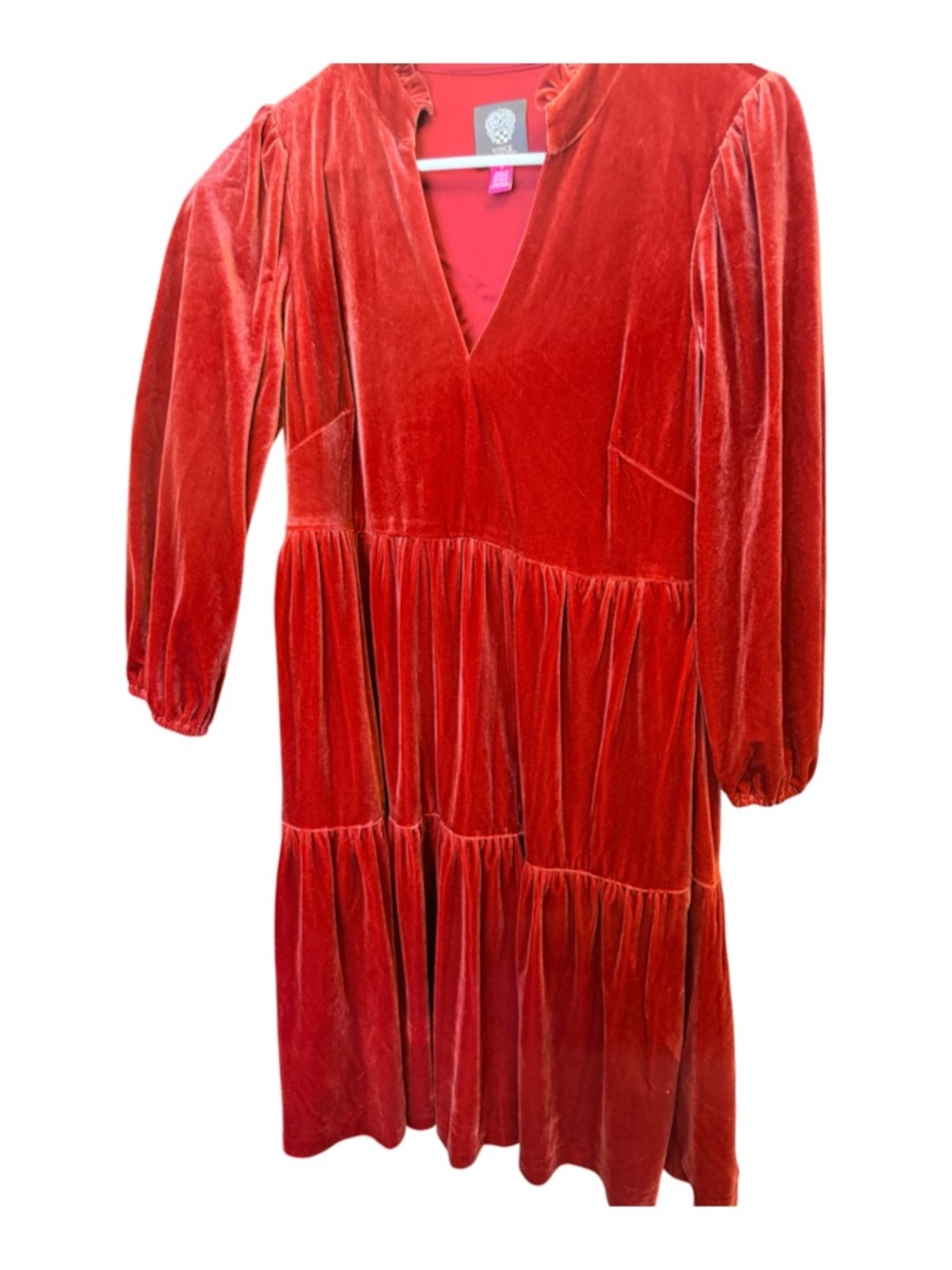 Velvet Tiered Dress